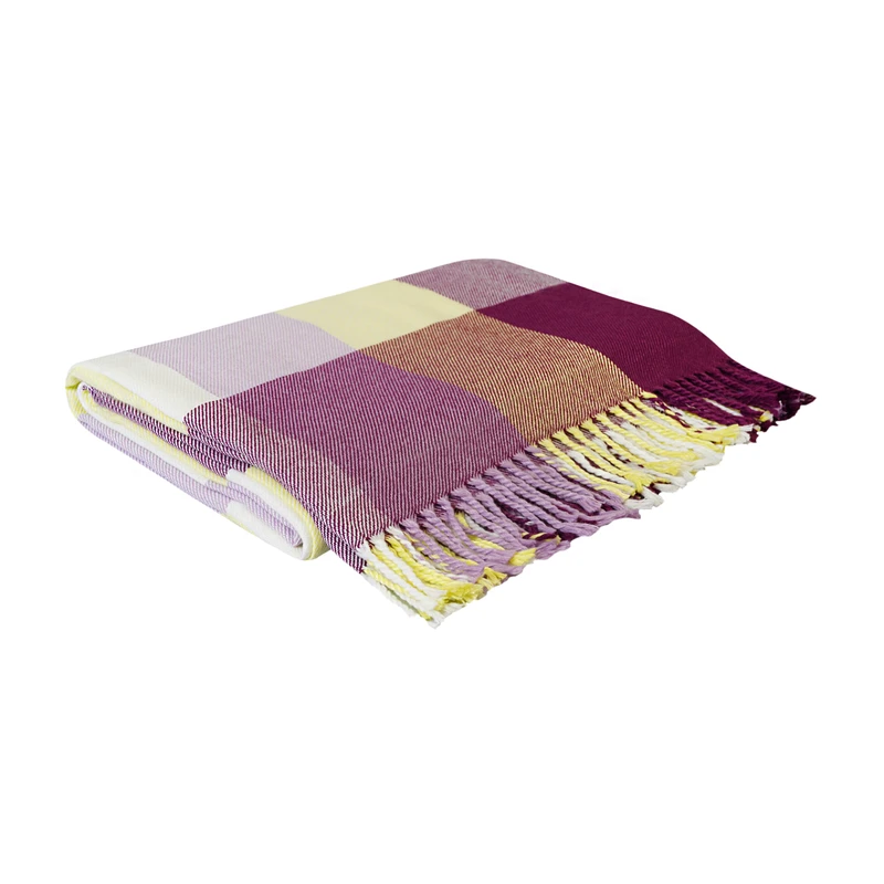 پتو مسافرتی 1 نفره مدل P10-12 سایز 220x160 سانتی‌متر