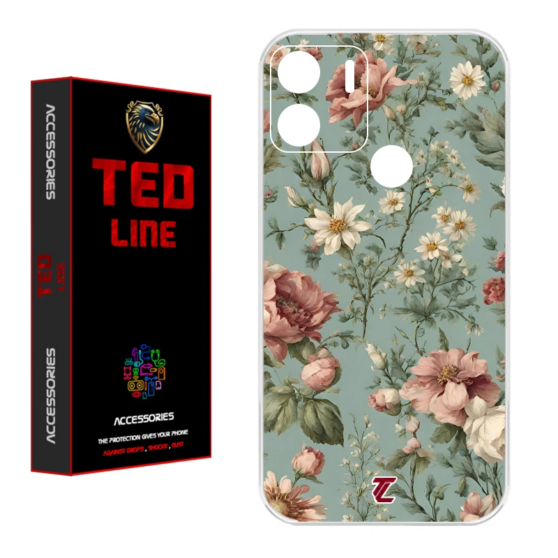 کاور تدلاین طرح گل کد 1152 مناسب برای گوشی موبایل شیائومی Redmi A1 Plus / A2 Plus / Poco C51