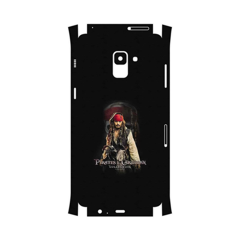 برچسب پوششی ماهوت مدل PIRATES OF THE CARIBBEAN-FullSkin مناسب برای گوشی موبایل سامسونگ Galaxy A8 Plus 2018