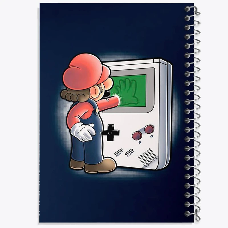 دفتر نقاشی 50 برگ خندالو مدل سوپر ماریو کد 30443