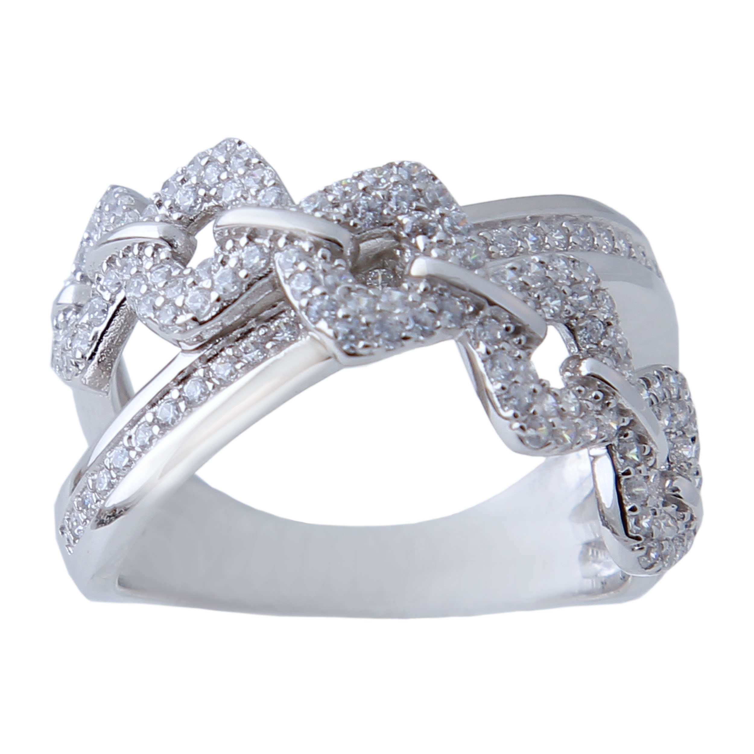   انگشتر نقره زنانه بازرگانی میلادی کد AWR_629