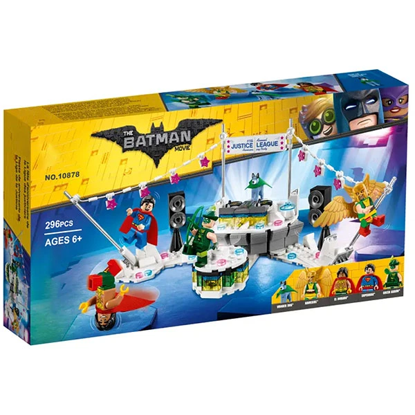 ساختنی 296 تکه مدل Justice League Anniversary کد 10878
