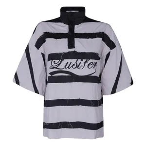 پولوشرت آستین کوتاه یقه ایستاده مردانه لوسیفای مدل M21826-01