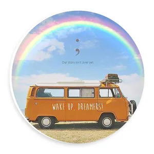   دیوارکوب طرح فولکس واگن و رنگین کمان مدل wtb795