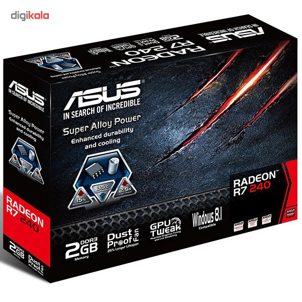 کارت گرافیک ایسوس مدل R7240-2GD3-L