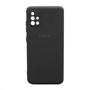 کاور مدل سیلیکونی محافظ لنزدار کد 01 مناسب برای گوشی موبایل سامسونگ Galaxy A51