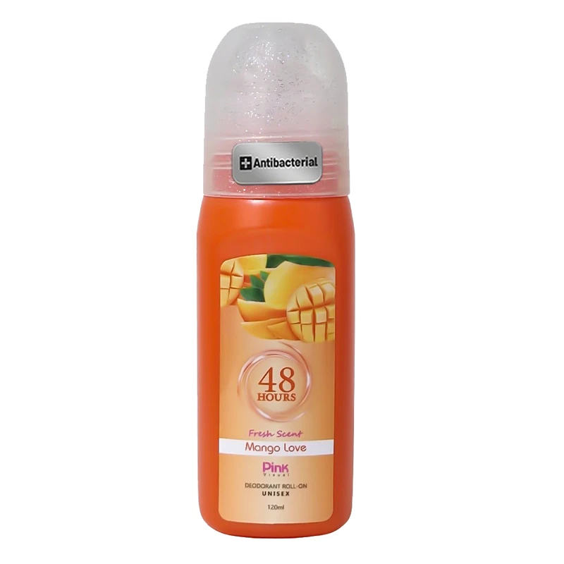 رول دئودورانت پینک ویژوآل مدل Mango Love حجم 120 میلی‌لیتر