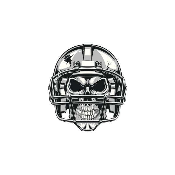 برچسب بدنه خودرو طرح SKULL