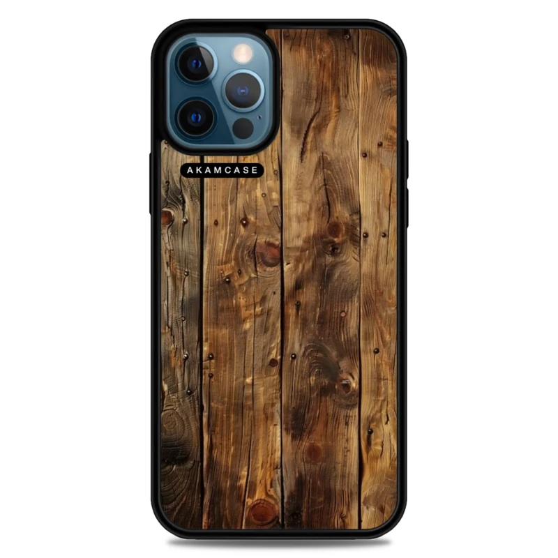 کاور آکام مدل AMC-WA12PROMAX-WOOD-20 مناسب برای گوشی موبایل اپل iPhone 12 Pro Max