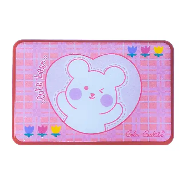 رژ لب مایع کالر کستل سوئیت مدل خرسی بسته 6 عددی