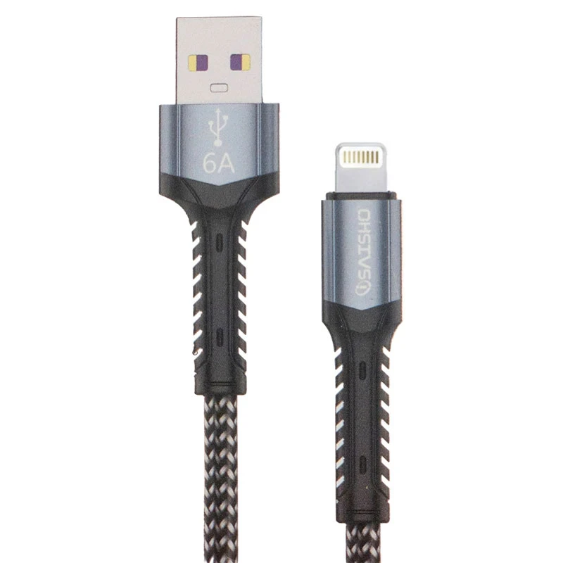 کابل شارژ USB به لایتنینگ آی سایشو مدل SA-61 طول 1 متر