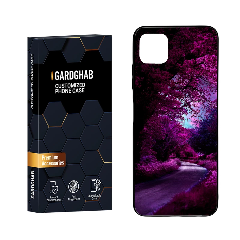 کاور گارد قاب مدل دور ژله ای منظره و طبیعت مناسب برای گوشی موبایل سامسونگ Galaxy A22 5G