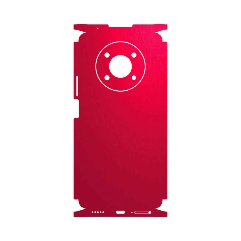 برچسب پوششی ماهوت مدل Matte-Warm-Red-FullSkin مناسب برای گوشی موبایل آنر X9 5G