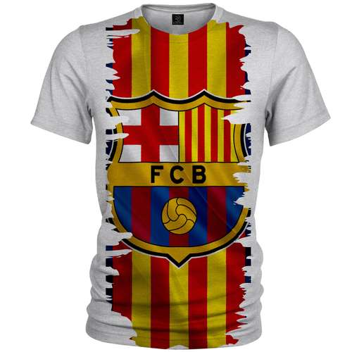 تیشرت آستین کوتاه مردانه 27 مدل بارسلونا کد VP11