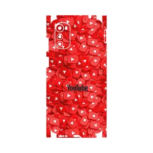 MAHOOT Youtube-FullSkin Cover Sticker for Motorola Moto E32s