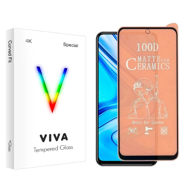 محافظ صفحه نمایش مات ویوا مدل 4K مناسب برای گوشی موبایل شیائومی Redmi Note 9S