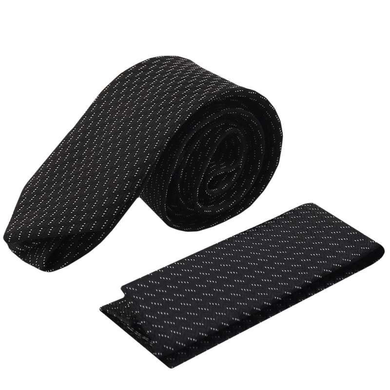 ست کراوات و دستمال جیب مردانه مدل PJ-109463