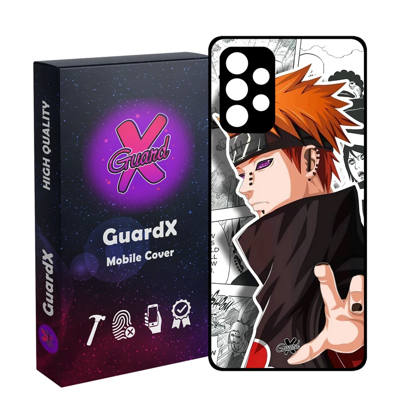 کاور گارد ایکس طرح Naruto Anime مدل Glass10554 مناسب برای گوشی موبایل سامسونگ Galaxy A32 4G