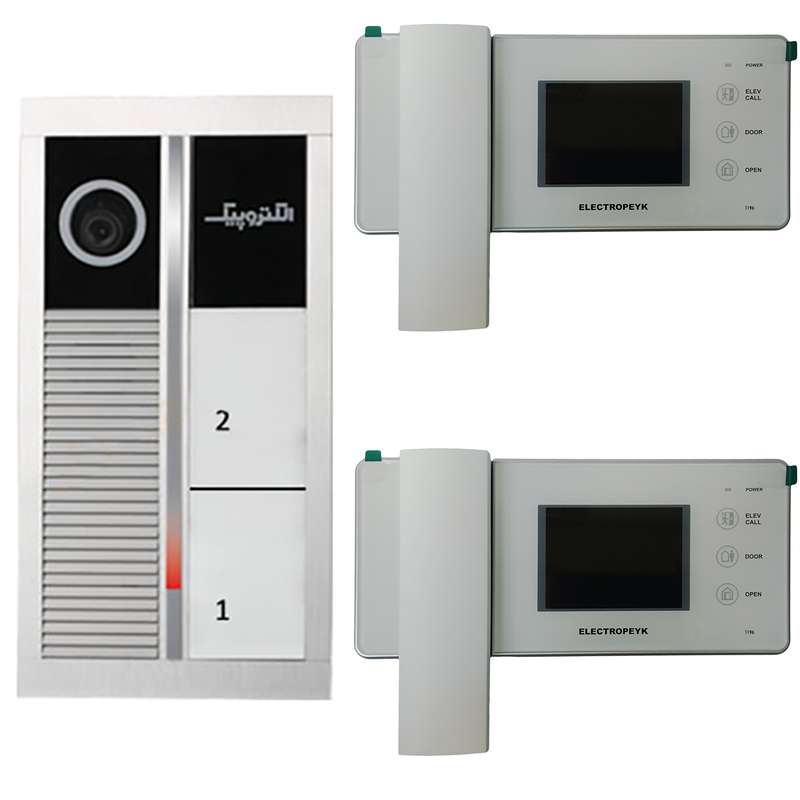 دربازکن تصویری الکتروپیک مدل 1196 کد 1101 مجموعه 3 عددی