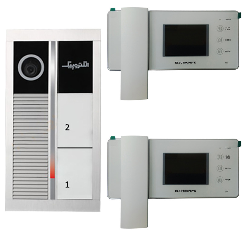 دربازکن تصویری الکتروپیک مدل 1196 کد 1101 مجموعه 3 عددی