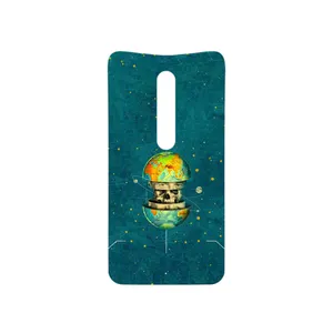 MAHOOT Collage of Earth Face Cover Sticker for Motorola Moto X Style