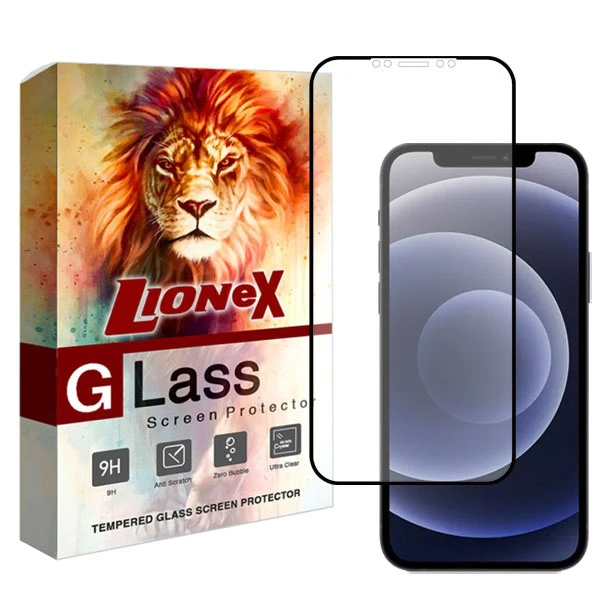محافظ صفحه نمایش سرامیکی مات لایونکس مدل MCERAMLION مناسب برای گوشی موبایل اپل iPhone 12 Pro