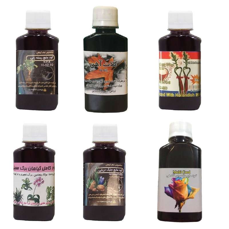 کود مایع فسفر ریشه زایی 10-52-10 و کلات آهن و کود بامبو و کود کامل گیاهان برگ سبز و کود جلبک دریایی و کود گلدهی مدل life drop حجم 120 میلی لیتر کود مایع فسفر ریشه زایی 10-52-10 و کلات آهن و کود بامبو و کود کامل گیاهان برگ سبز و کود جلبک دریایی و کود گلدهی مدل life drop حجم 120 میلی لیتر