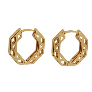 گوشواره زنانه ژوپینگ مدل هندسی کد NN 08