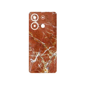 MAHOOT Red Marble Cover Sticker for Xiaomi Redmi Note 13 4G