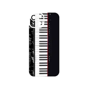 MAHOOT Piano_Instrument Cover Sticker for Apple iPhone 15