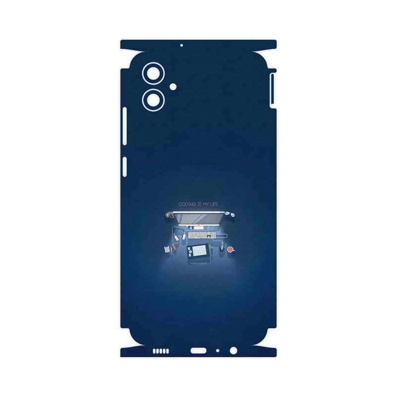 برچسب پوششی ماهوت مدل Programming 3-FullSkin مناسب برای گوشی موبایل سامسونگ Galaxy F04