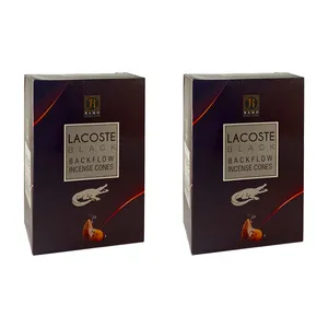 عود رامو مدل آبشاری لاکوست کد ART-02 دو بسته 10 عددی 