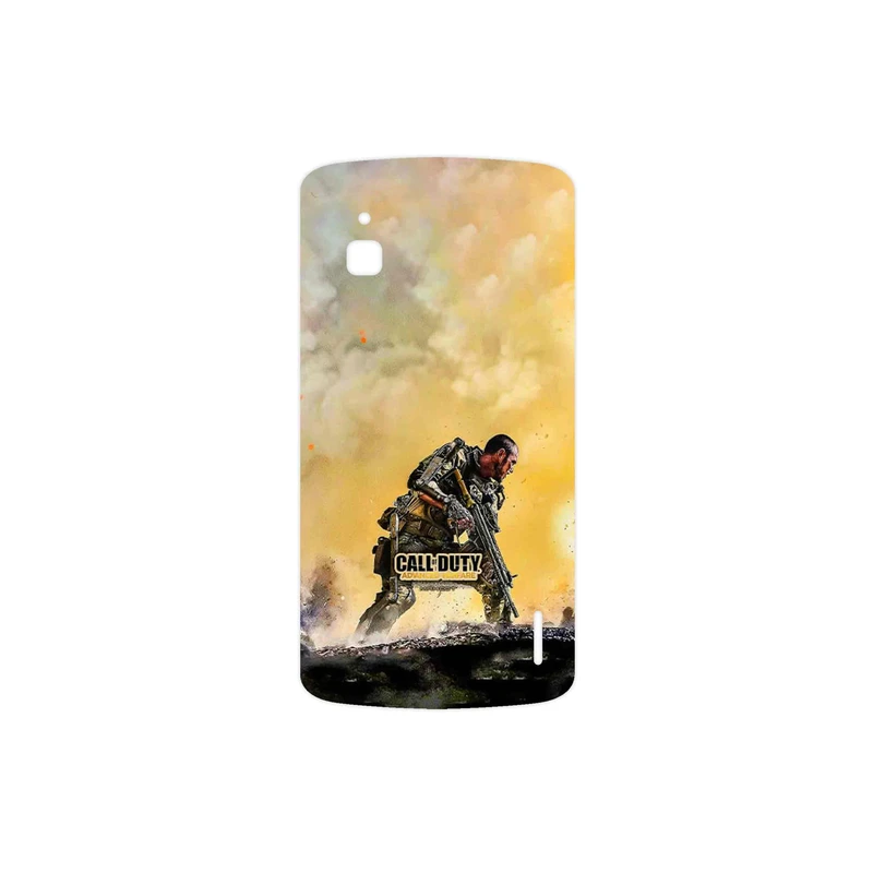 برچسب پوششی ماهوت مدل Call of Duty Warfare Game Series مناسب برای گوشی موبایل گوگل Nexus 4