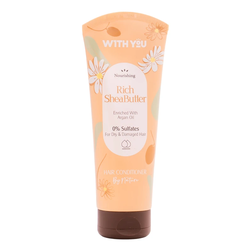 نرم‌کننده مو ویت یو مدل Rich SheaButter مناسب برای موهای خشک و آسیب دیده حجم 200 میلی‌لیتر