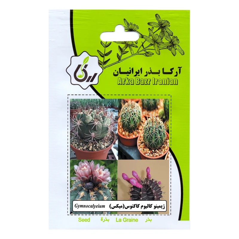 بذر ژیمینو کالیوم کاکتوس میکس آرکا بذر ایرانیان کد 113-ARK