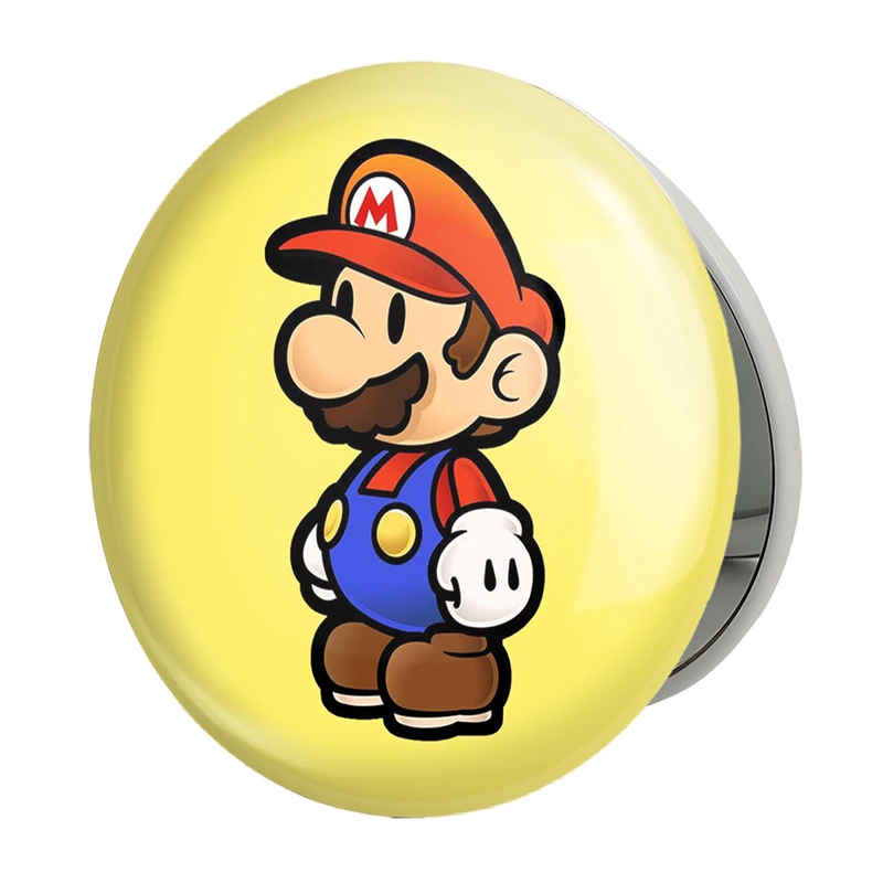 آینه جیبی خندالو طرح سوپر ماریو مدل تاشو کد 30419