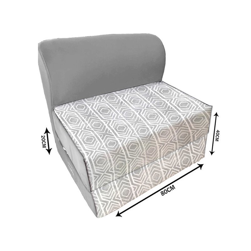 مبل تختخواب شو یک نفره نوپه هوم مدل تشک شو طرح مدرن کد M1061