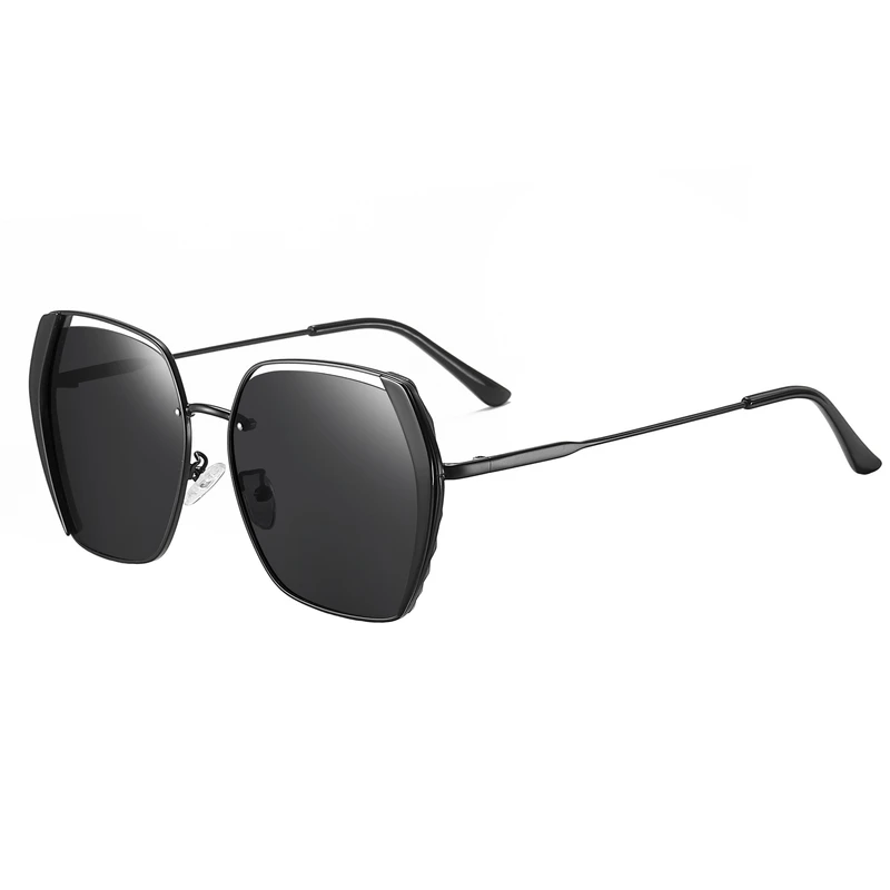 عینک آفتابی پروانه ای زنانه مدل P2205T1-1 Polarized Obsidian