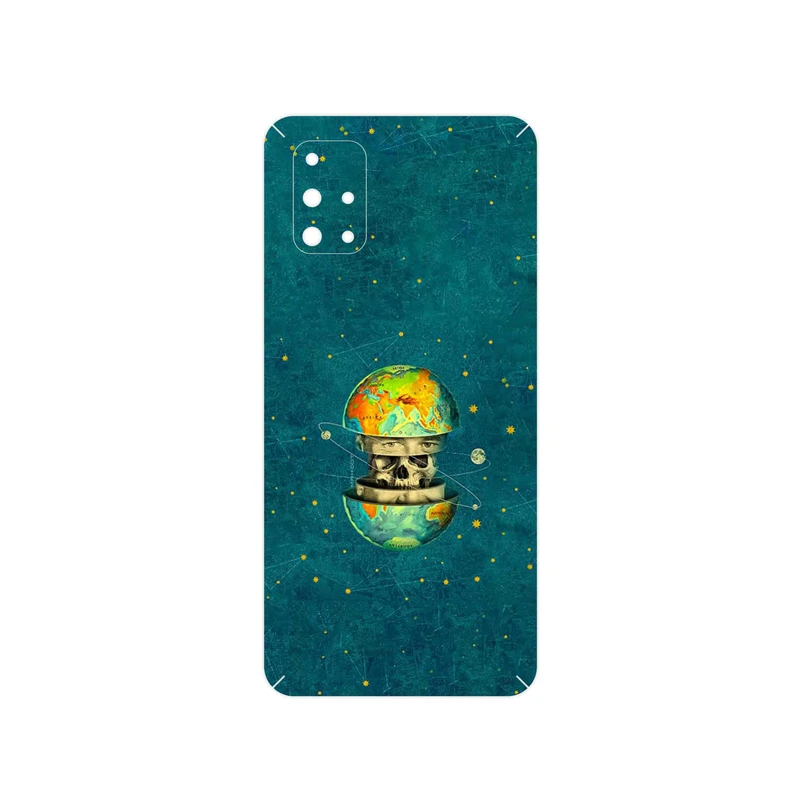 برچسب پوششی ماهوت مدل Collage of Earth Face مناسب برای گوشی موبایل سامسونگ Galaxy M31S