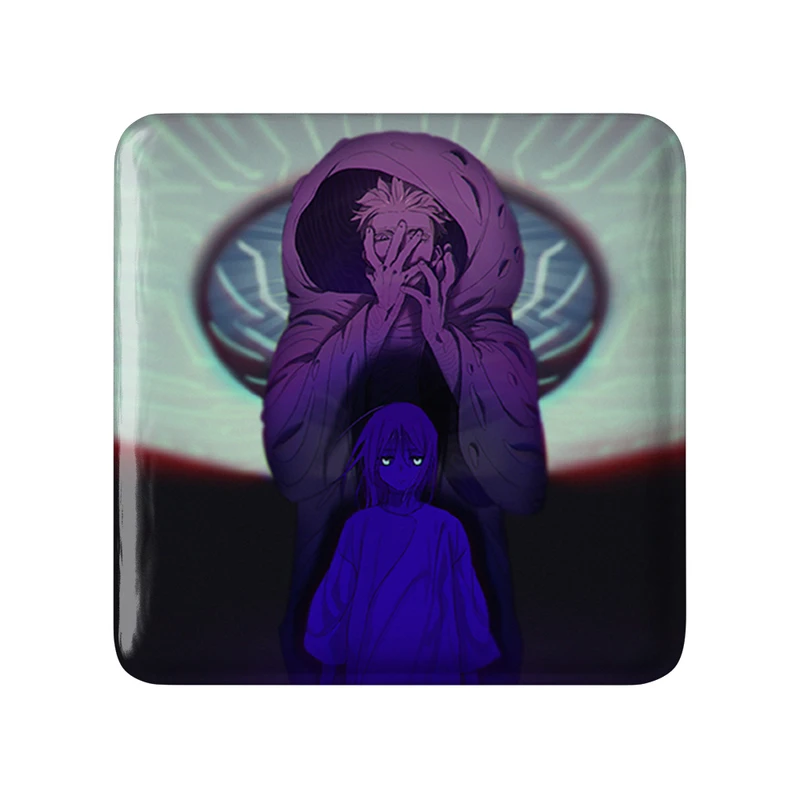 پیکسل خندالو طرح میلینز انیمه تریگان (Trigun) مدل مربعی کد 36239