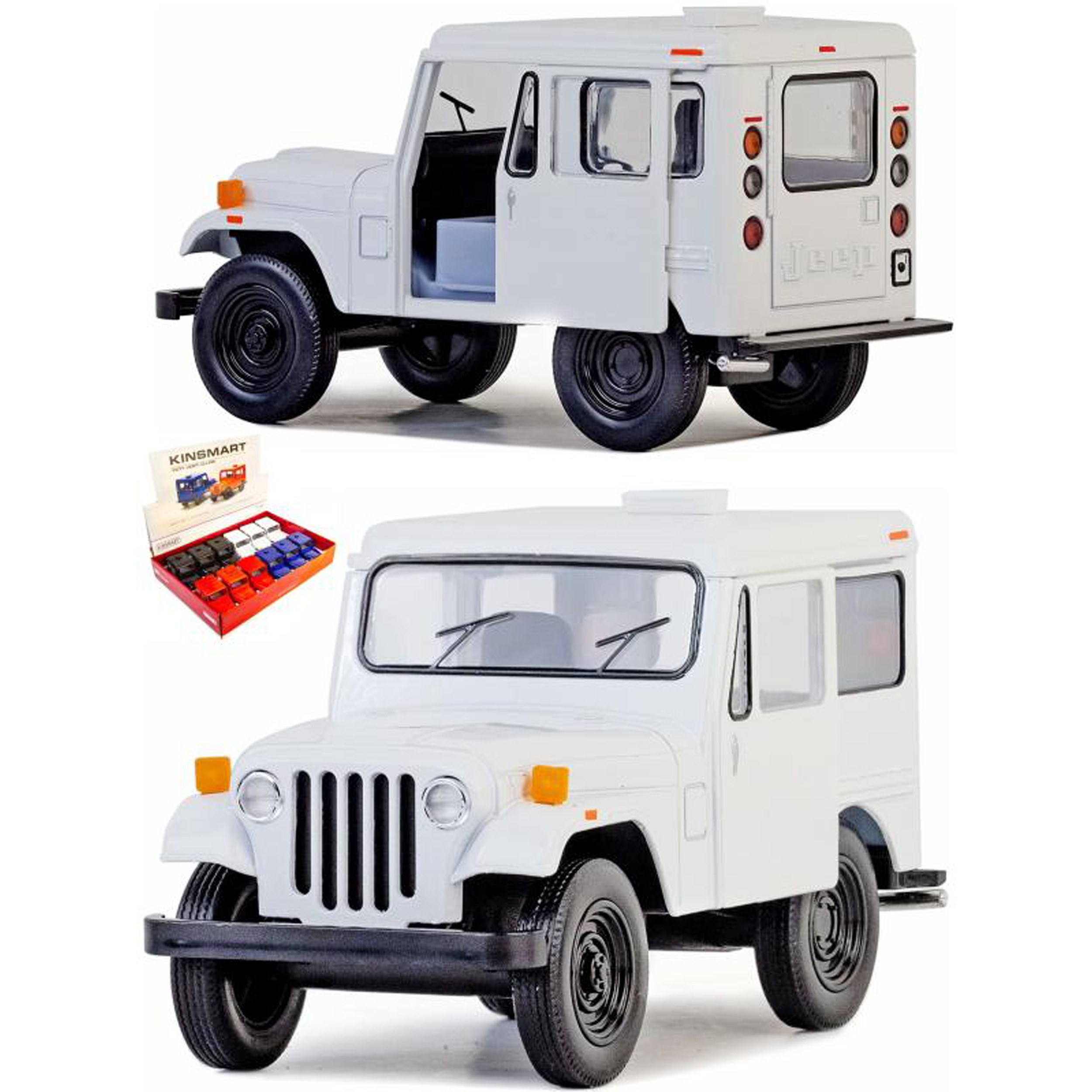 ماشین بازی کینزمارت مدل JEEP 1971 - DJ5B