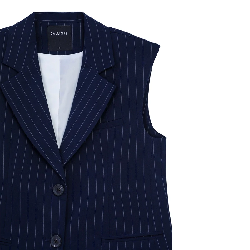 عکس شماره 2 : وست زنانه کالیوپ مدل 003 رنگ سرمه ای