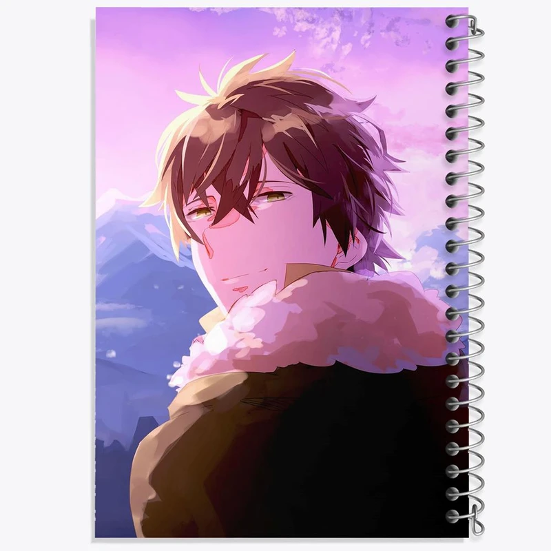 دفتر مشق 50 برگ خندالو مدل نائوفومی انیمه ظهور قهرمان سپر کد 15953