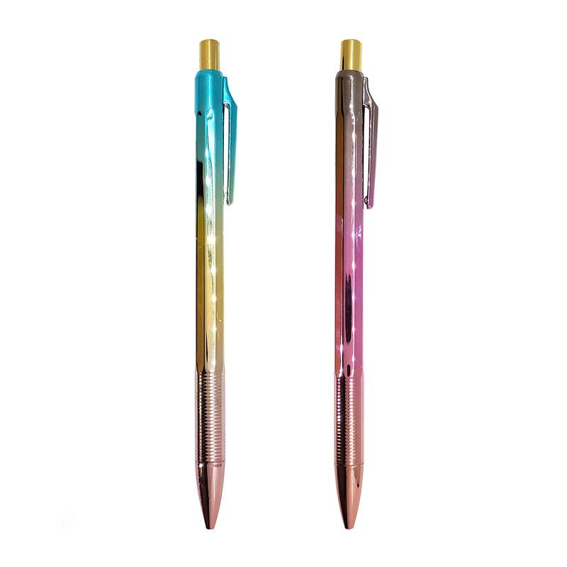 مداد نوکی 0.7 میلی متری مدل رنگین کمان بسته دو عددی
