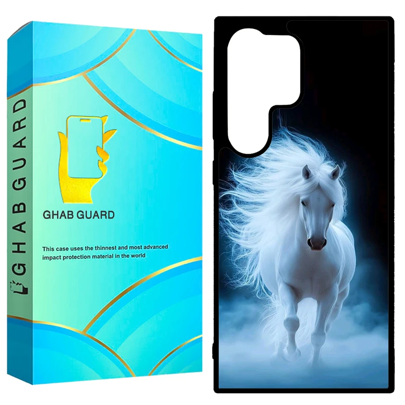 کاور قاب گارد طرح اسب مدل GCHPD24U مناسب برای گوشی موبایل سامسونگ Galaxy S24 Ultra 5G