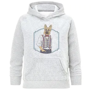 هودی زنانه طرح سگ جنتلمن مدل H553