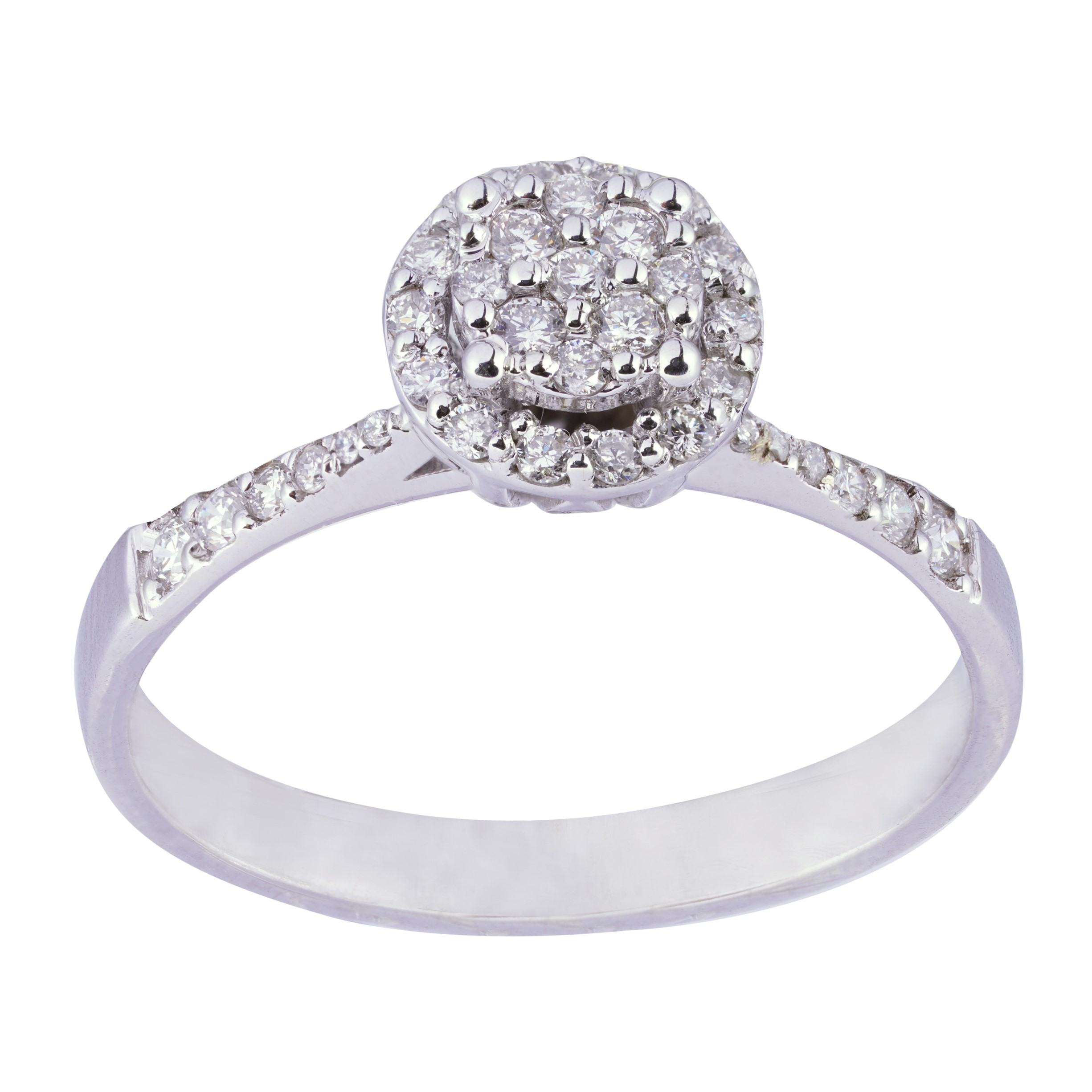 انگشتر طلا 18 عیار زنانه مدل FL 01115