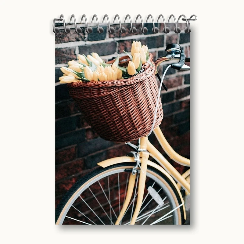 دفتر یادداشت 50 برگ خندالو مدل دوچرخه کد F1253