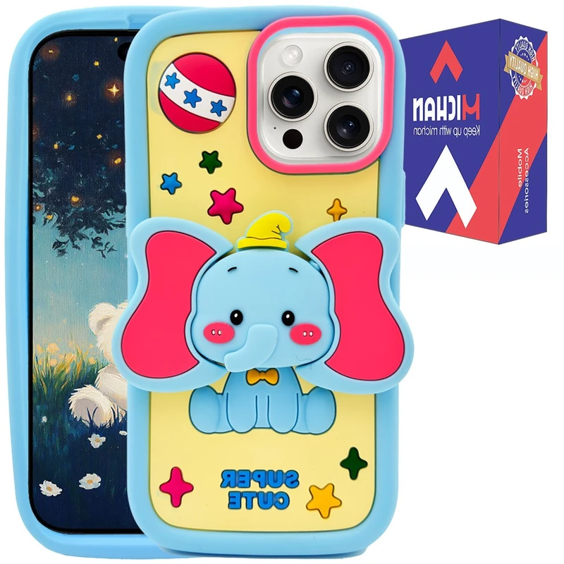 کاور میچان طرح فیل مناسب برای گوشی موبایل اپل IPHONE 15 PRO