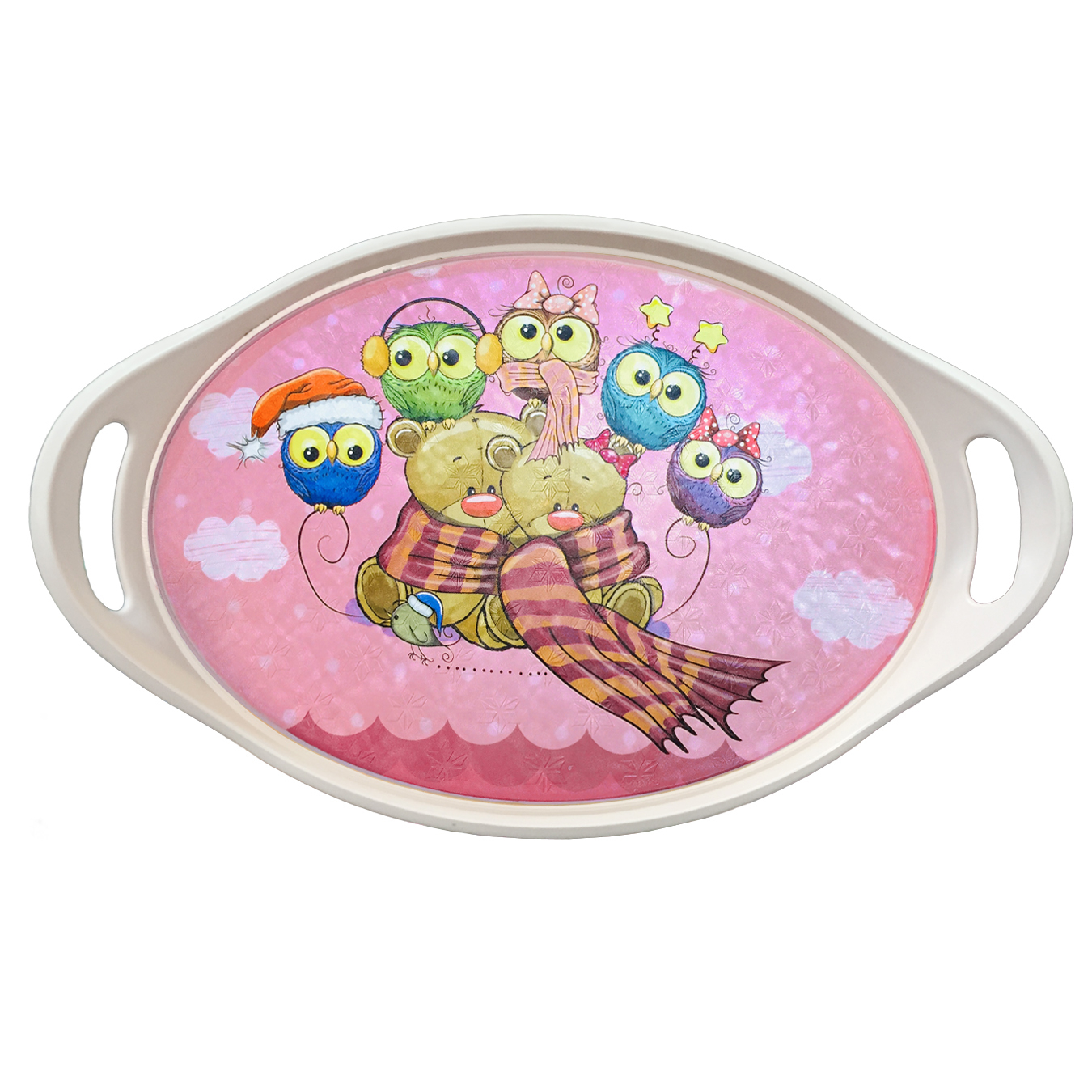 سینی طرح جغد